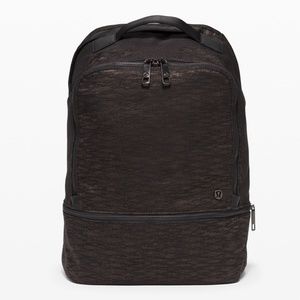 City Adventurer Backpack Aqueous Ikat Jacquard BLK